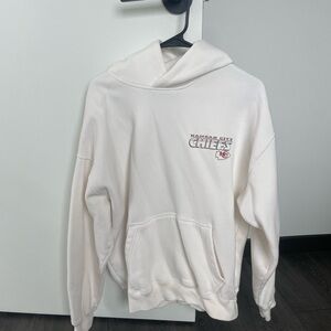 Kansas City Chiefs White Hoodie